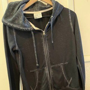 J.America Ladies’ Zen Full-Zip Hooded Fleece